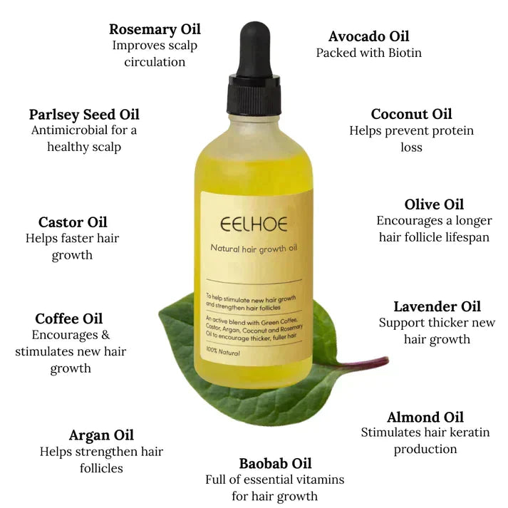 Natural Hair Growth Oil (SALE ENDS MIDNIGHT)