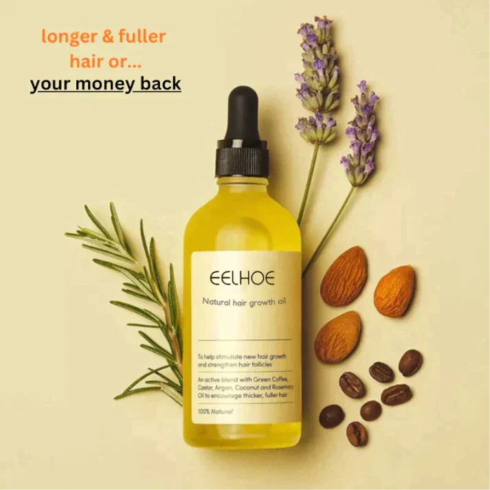 Natural Hair Growth Oil (SALE ENDS MIDNIGHT)