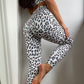 Blanc Leopard Gym Set