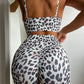 Blanc Leopard Gym Set