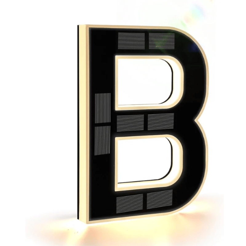 9-Inch Solar Lighted House Numbers for Outside