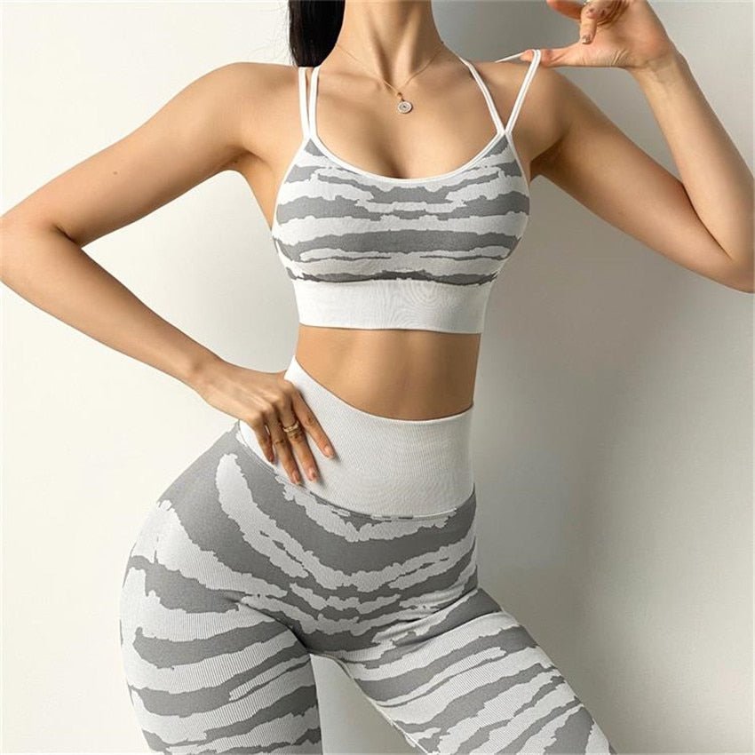 Tiger Print Seamless Gym Leggings